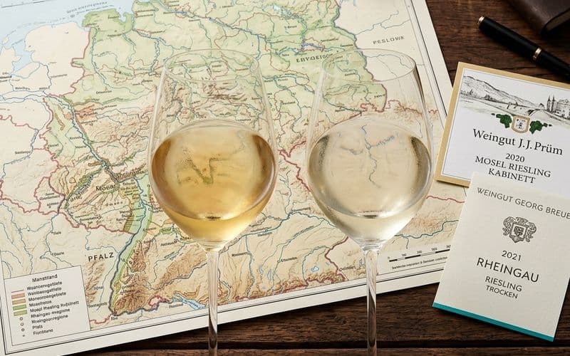 Sự khác biệt giữa Riesling Kabinett và Trocken? Cẩm nang chọn vang Đức cơ bản